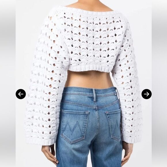 Rachel Comey cropped open knit jumper - Picture 3 of 4